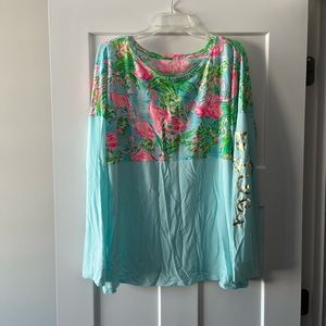 EUC Lilly Pulitzer Finn Top 🌴